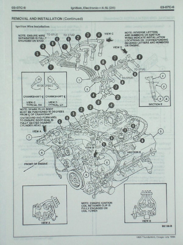 Firing order for 1994 4.6 LX | TCCoA Forums
