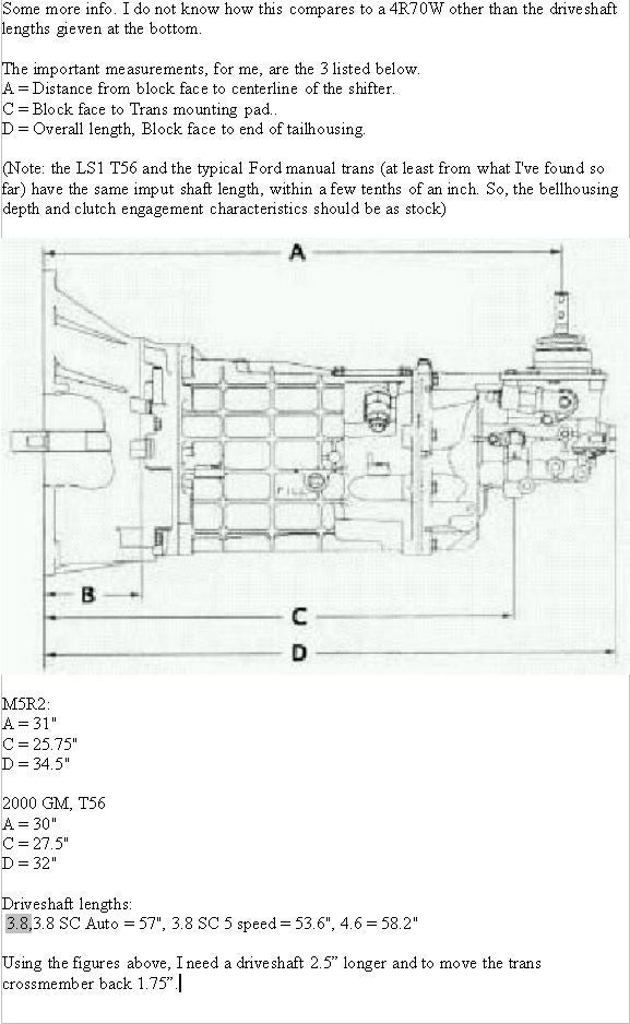 5speed swappers please have a look. | TCCoA Forums